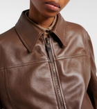 Brunello Cucinelli Leather jacket