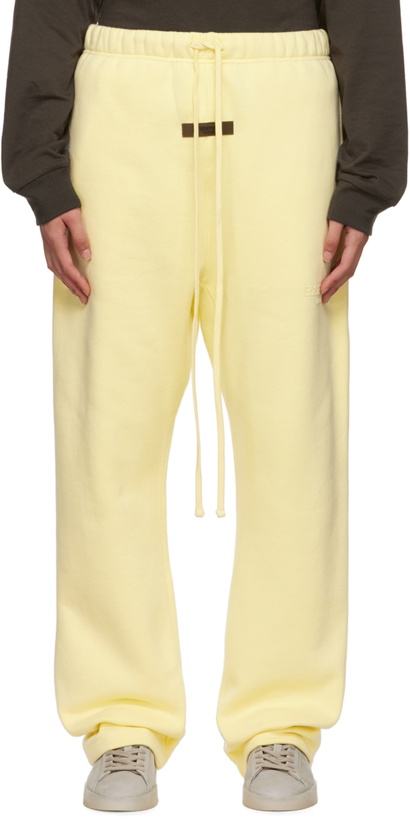 Photo: Essentials Yellow Relaxed Lounge Pants