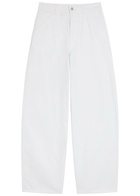 Lemaire Curved Wide-leg Jeans Off White