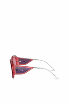 Diesel Square sunglasses - Sunglasses - Unisex - Pink
