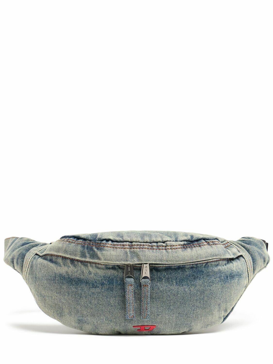 DIESEL Rave Denim Belt Bag Diesel DIESEL Rave Denim Belt Bag Diesel