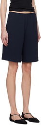 LESET Navy Arielle City Shorts
