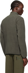 Goldwin Khaki Half-Zip Sweater