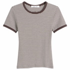 Samsøe Samsøe Women's Salinas T-Shirt in Mulch Stripe