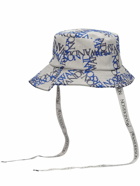 JW ANDERSON - Asymmetric Bucket Hat W/ Logo Print