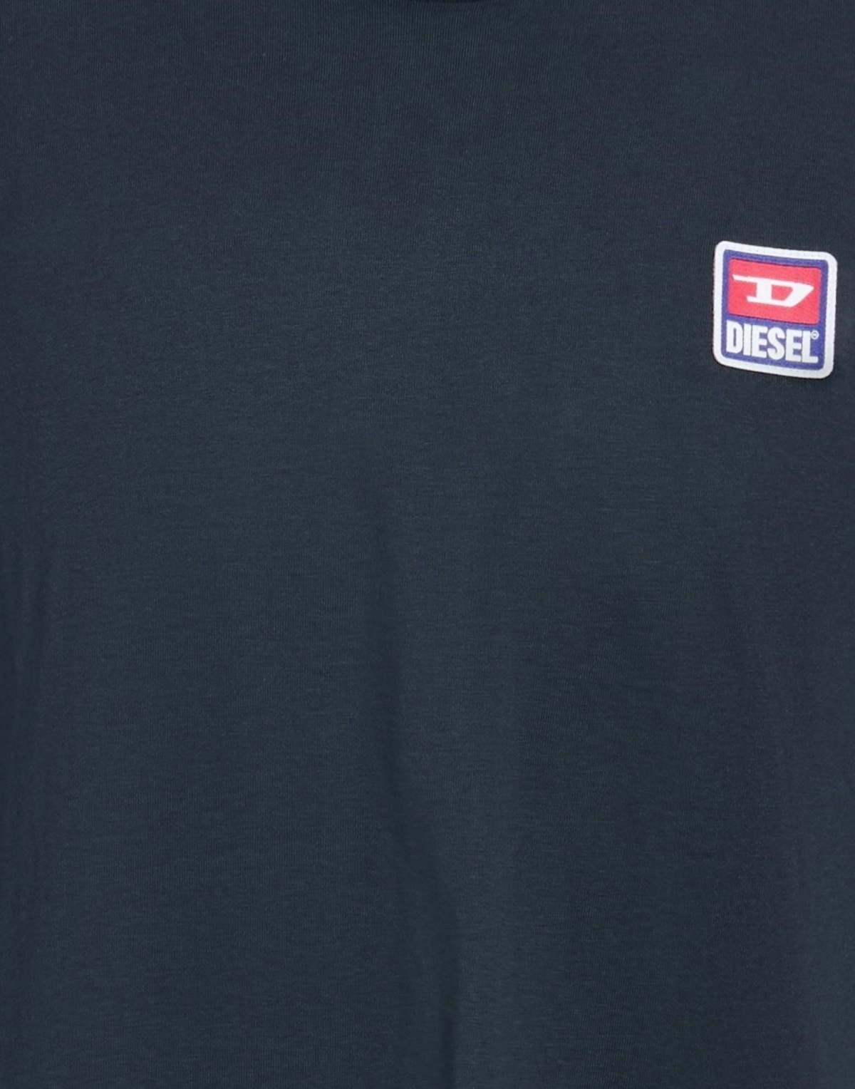 Diesel Mens T-shirt Midnight in Blue