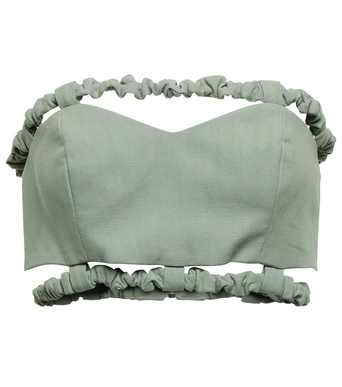 Ganni - Cotton bustier