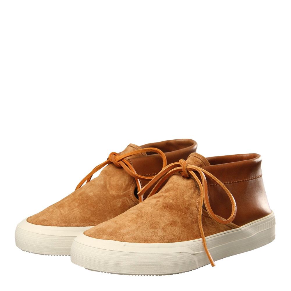 Mid Top Sneakers - Brown