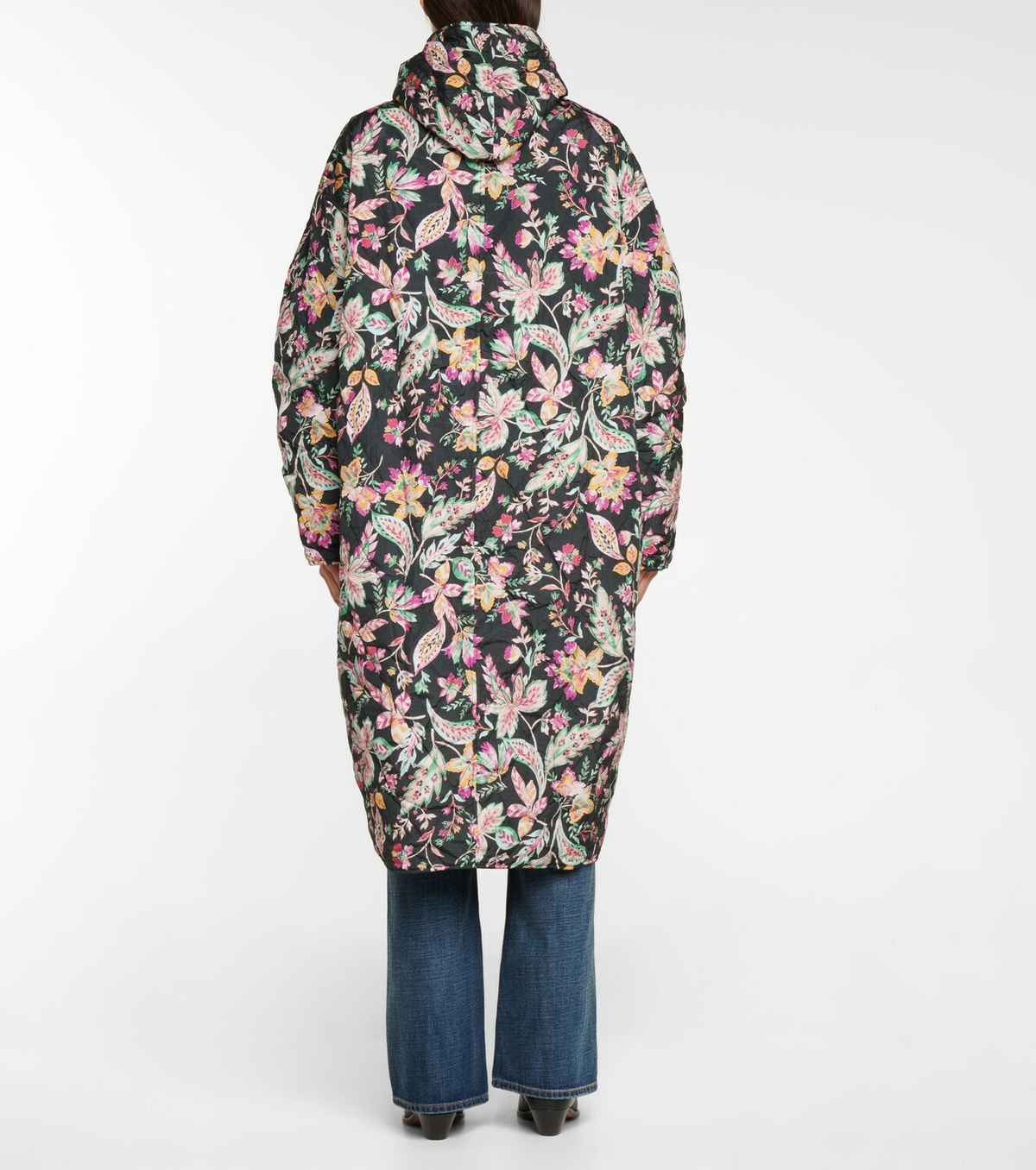 Marant Etoile Dean reversible floral raincoat Isabel Marant