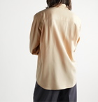 Auralee - Brushed Wool-Twill Shirt - Neutrals