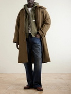 WTAPS - Padded Cotton-Canvas Zip-Up Hooded Jacket - Green