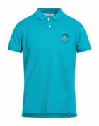 Trussardi Mens Polo shirt Turquoise