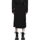 Julius Black Twill Skirt