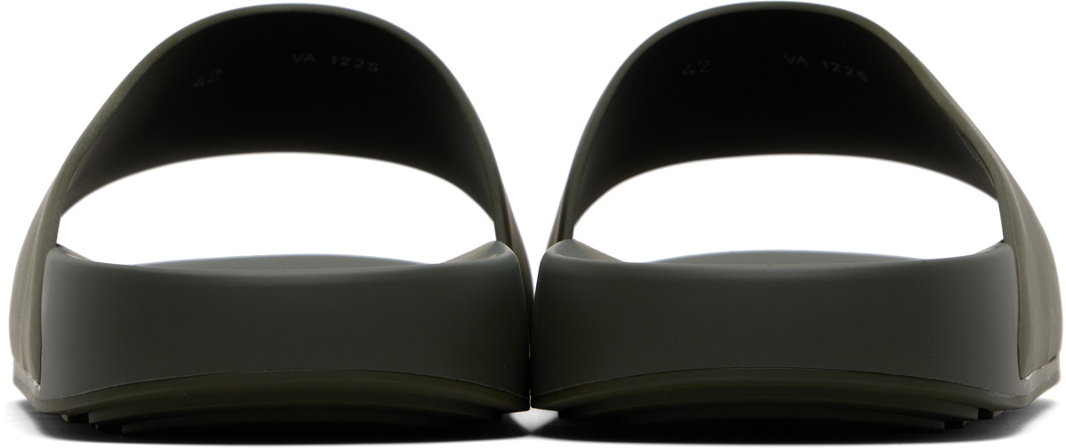 Givenchy Khaki Label Mule Slides