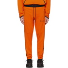 Palm Angels Orange Under Armour Edition Jogging Lounge Pants