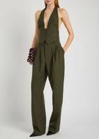 Ronny Kobo Alesis Woven top Green