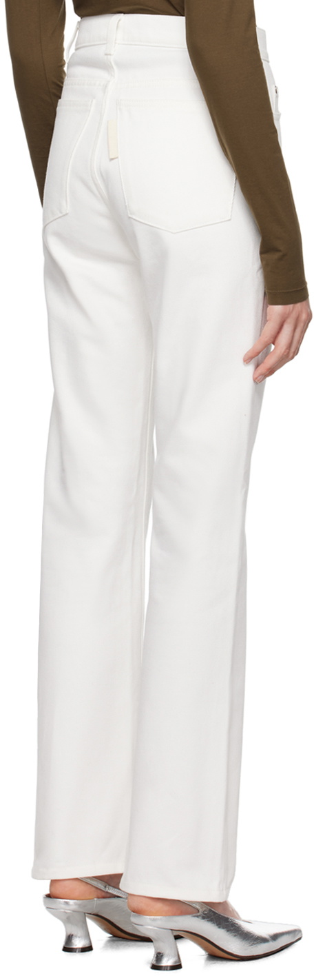 Meta Campania Collective White Chad 5 Pocket Jeans