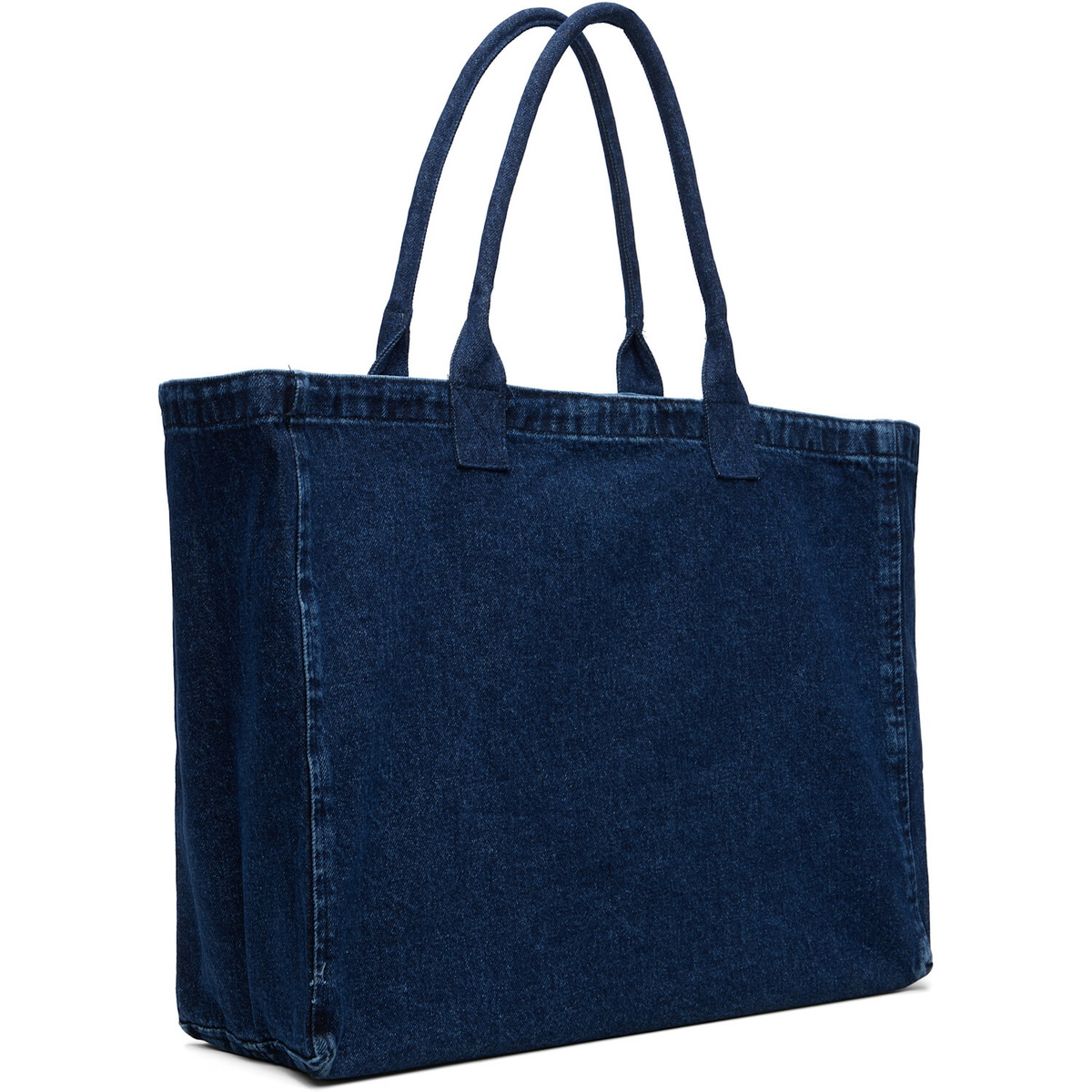 ANINE BING Blue Leo Denim Tote