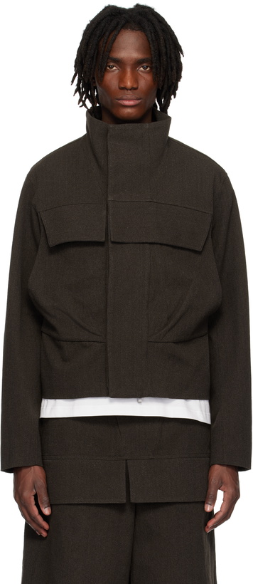 Photo: pet-tree-kor Brown Enignum Jacket