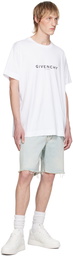 Givenchy White Reverse T-Shirt