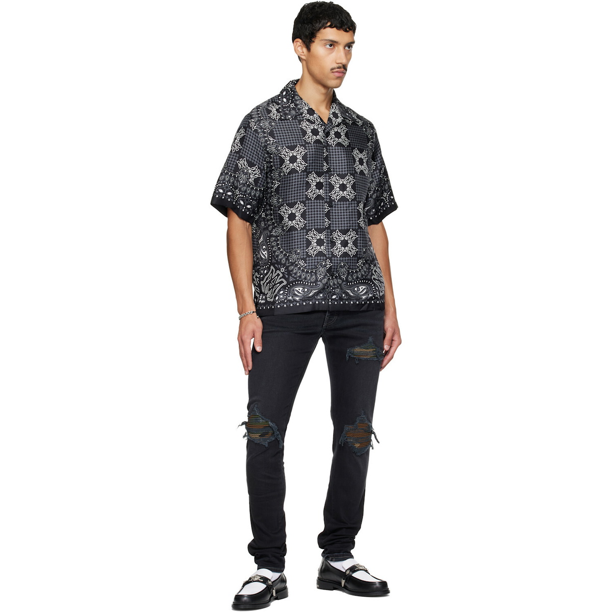 AMIRI Black Camo MX1 Jeans