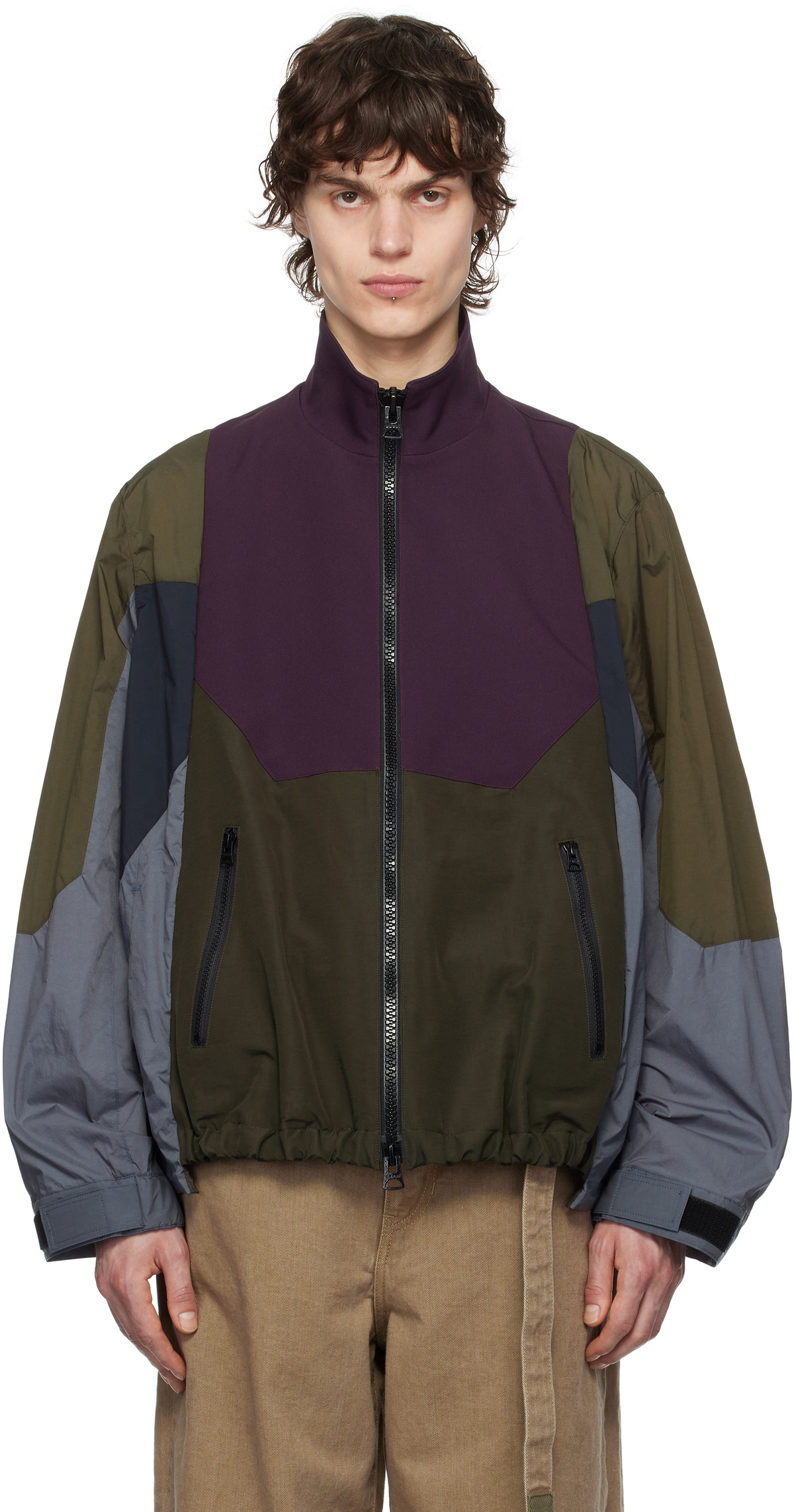 Moleskin Embroidered Patch Jacket | sacai Official Store