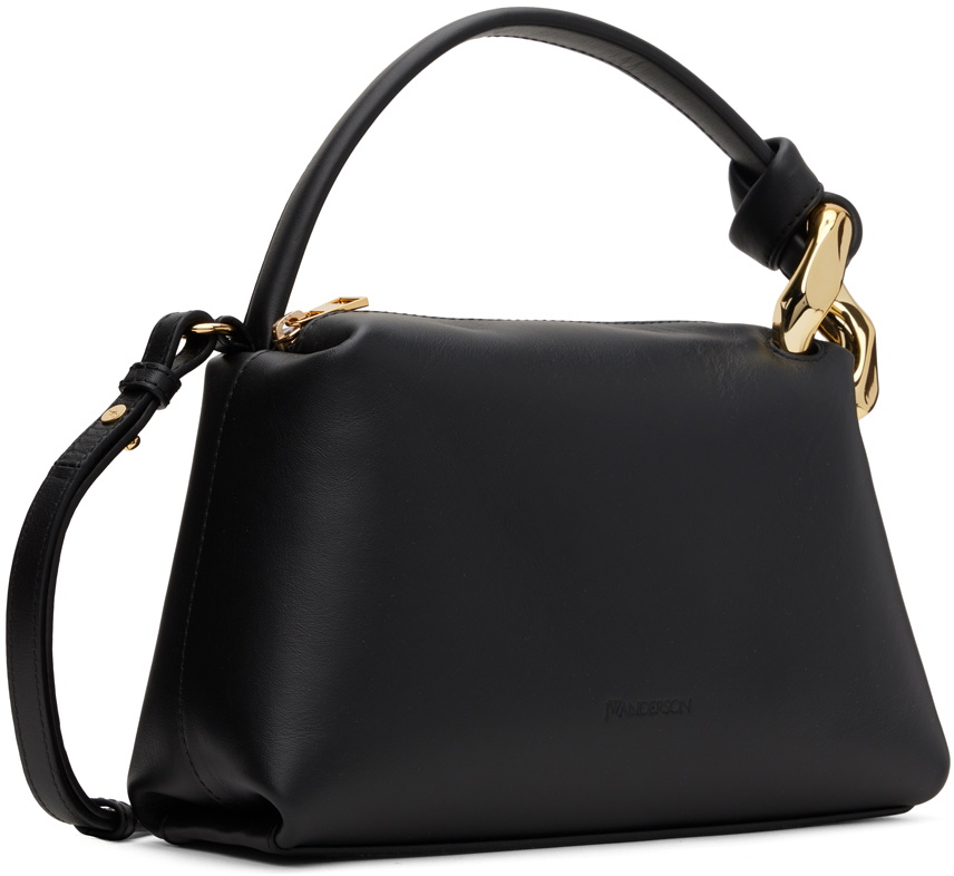 JW Anderson Black Small JWA Corner Leather Bag JW Anderson