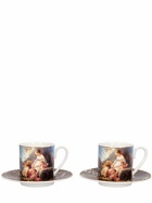 ROBERTO CAVALLI Set Of 2 Wild Leda Coffee Cups