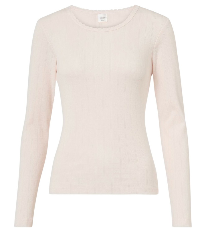 Photo: Leset Pointelle cotton T-shirt