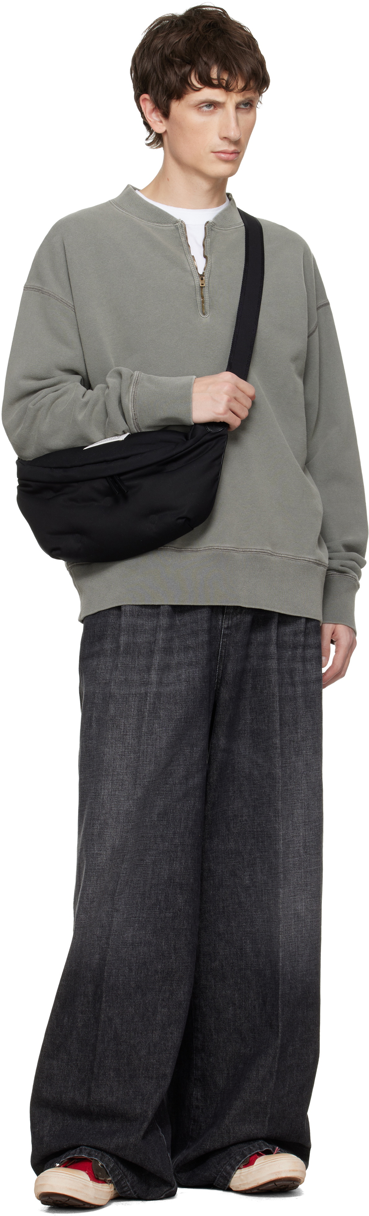 Maison Margiela Black Glam Slam Belt Bag
