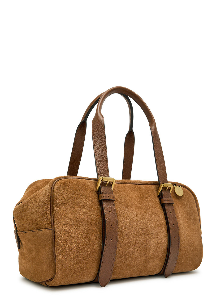 Mulberry Boston Suede Shoulder bag - Tan - One Size