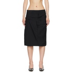 HODAKOVA Black ISO Layered Midi Skirt