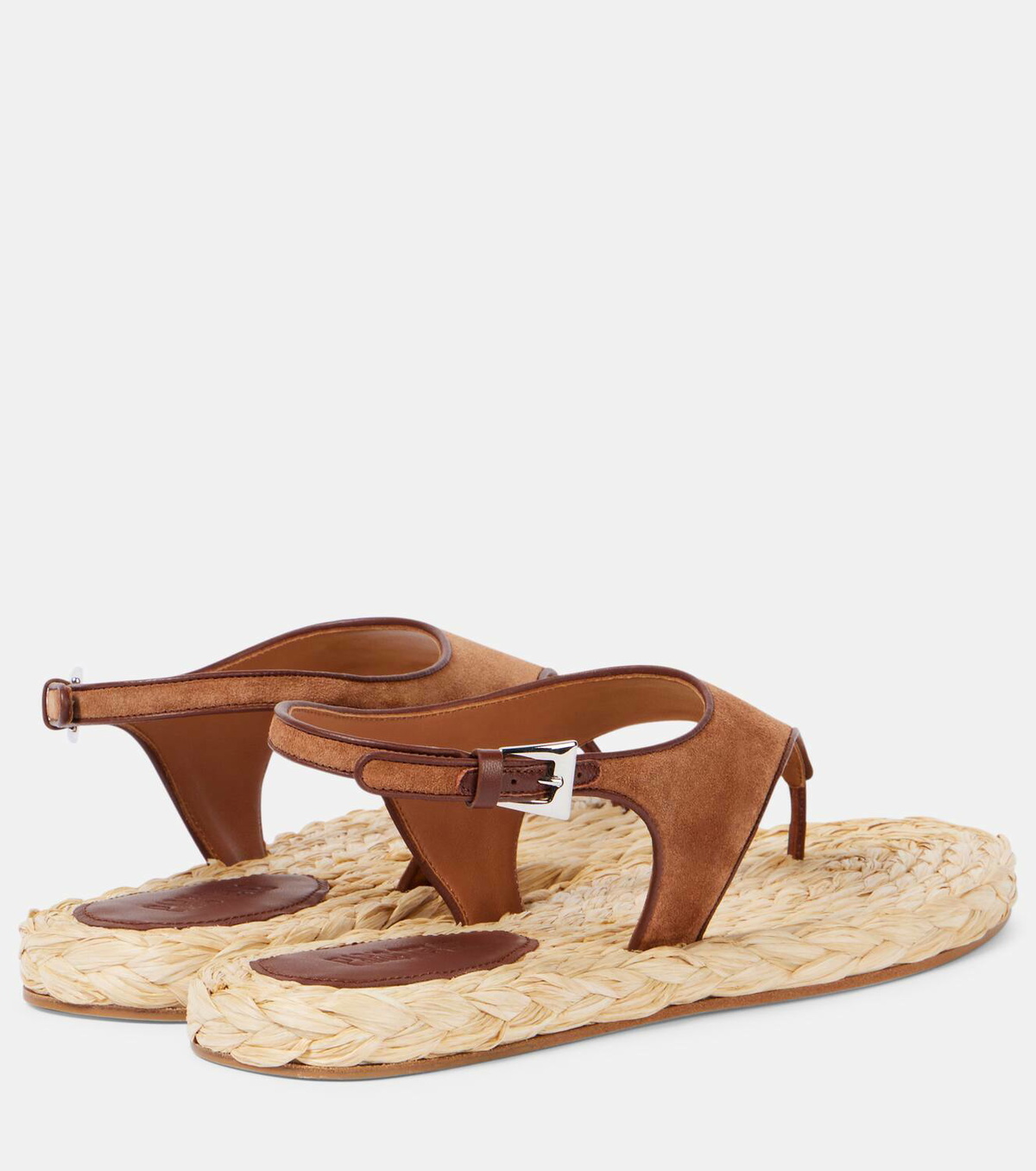 Paris Texas Amalfi suede thong sandals