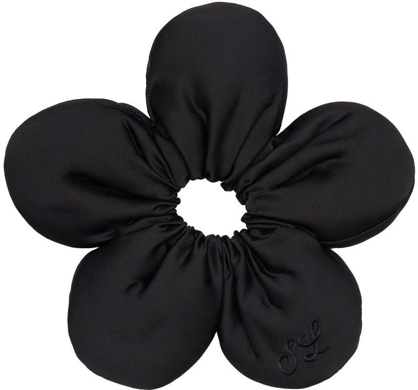 Sandy Liang SSENSE Exclusive Black Flower Power 2.0