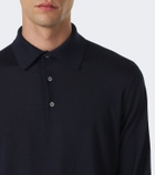 Thom Sweeney Cashmere and silk polo sweater