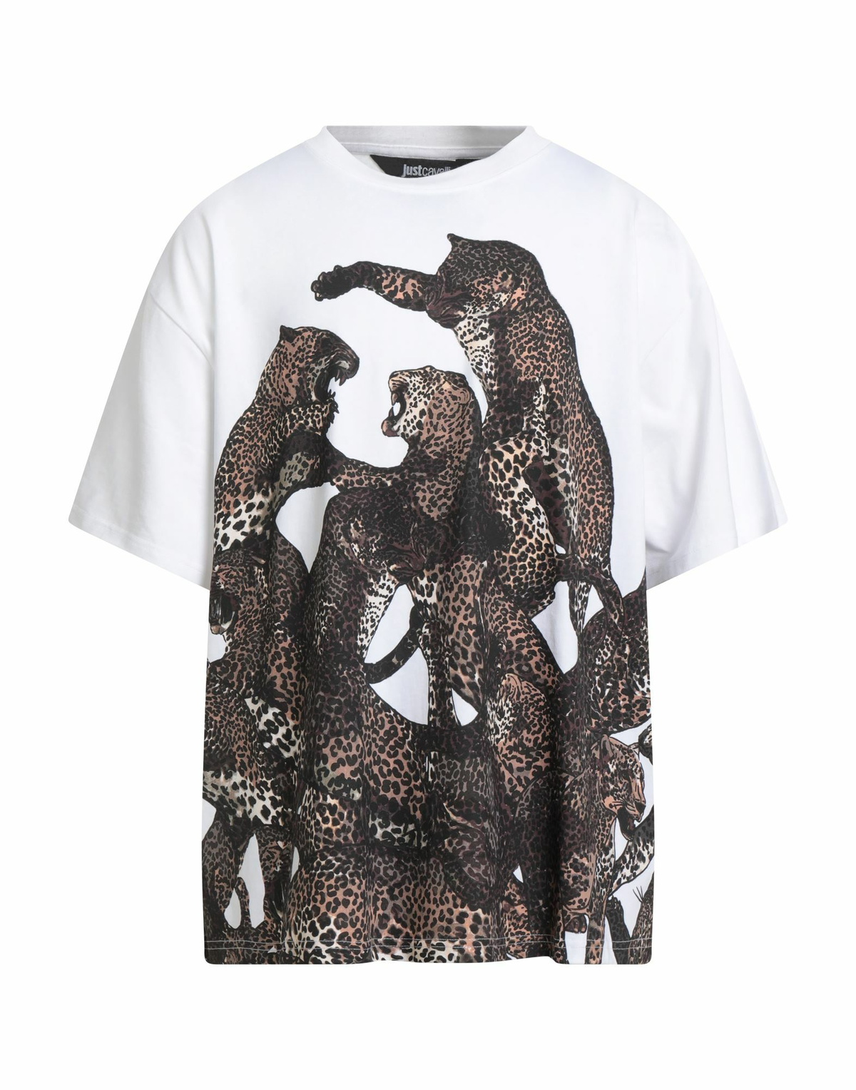 Just Cavalli Mens T-shirt in White