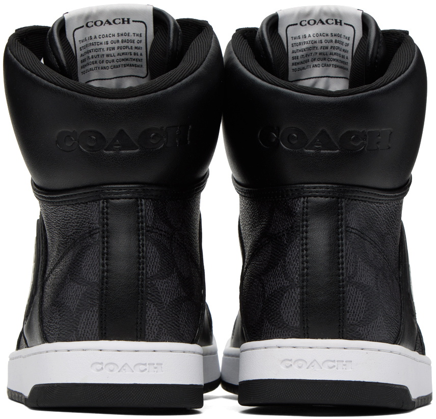 Coach 1941 Black & Gray C202 Sneakers Coach 1941