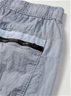 Stone Island - Tapered Logo-Appliquéd ECONYL® Nylon Metal Trousers - Blue