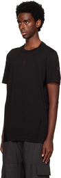 Moncler Black Embroidered T-Shirt