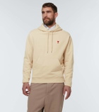 Ami Paris Ami de Coeur cotton jersey hoodie