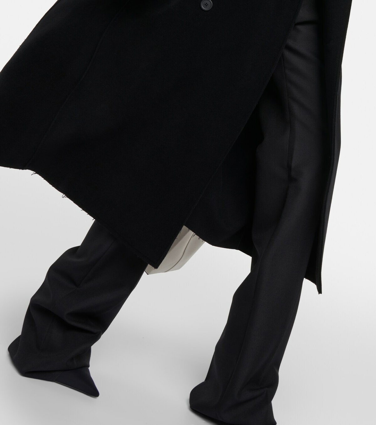 Balenciaga Double-breasted cashmere and wool coat