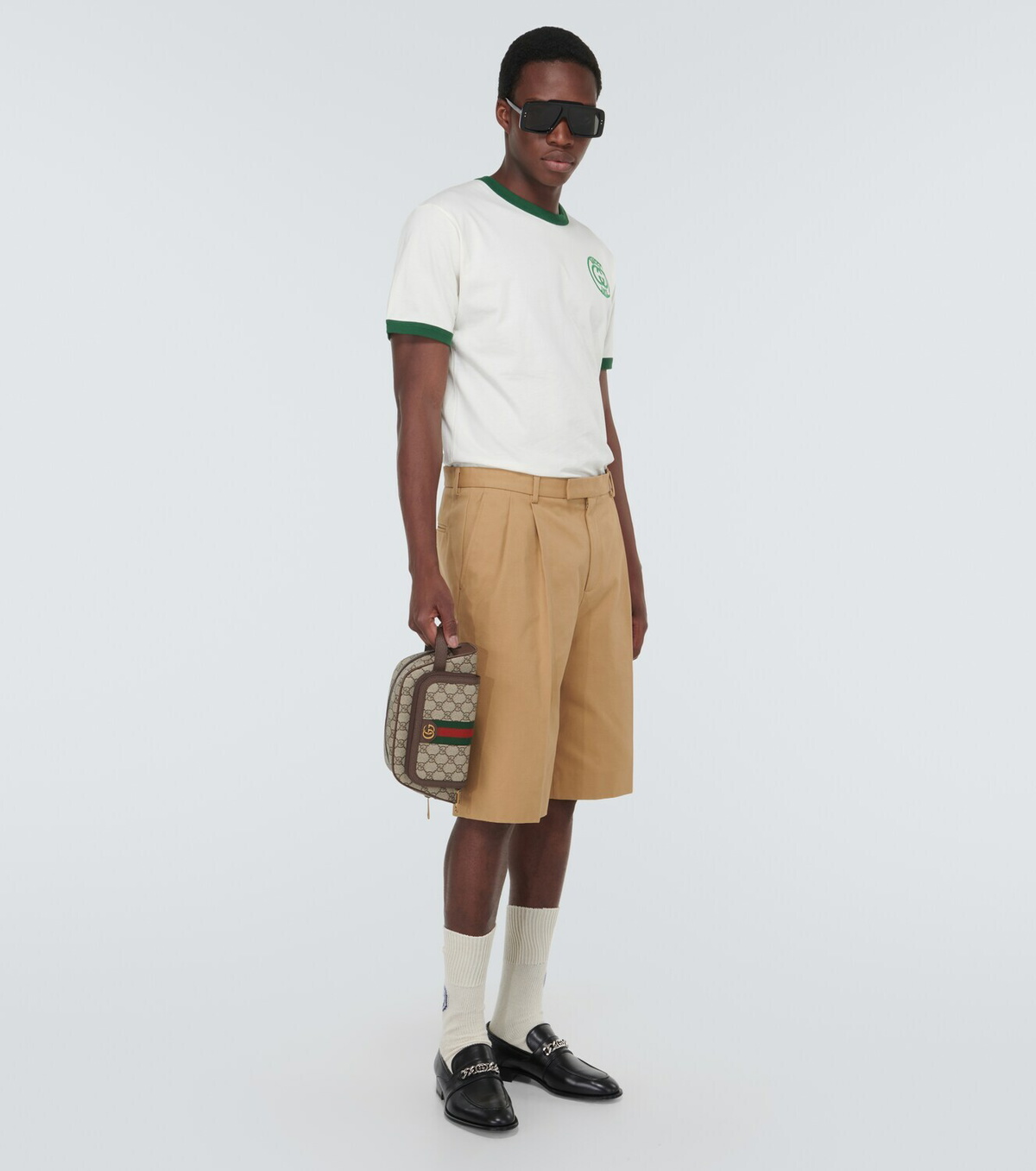 Gucci Embroidered cotton T-shirt Gucci Gucci Embroidered cotton T-shirt Gucci