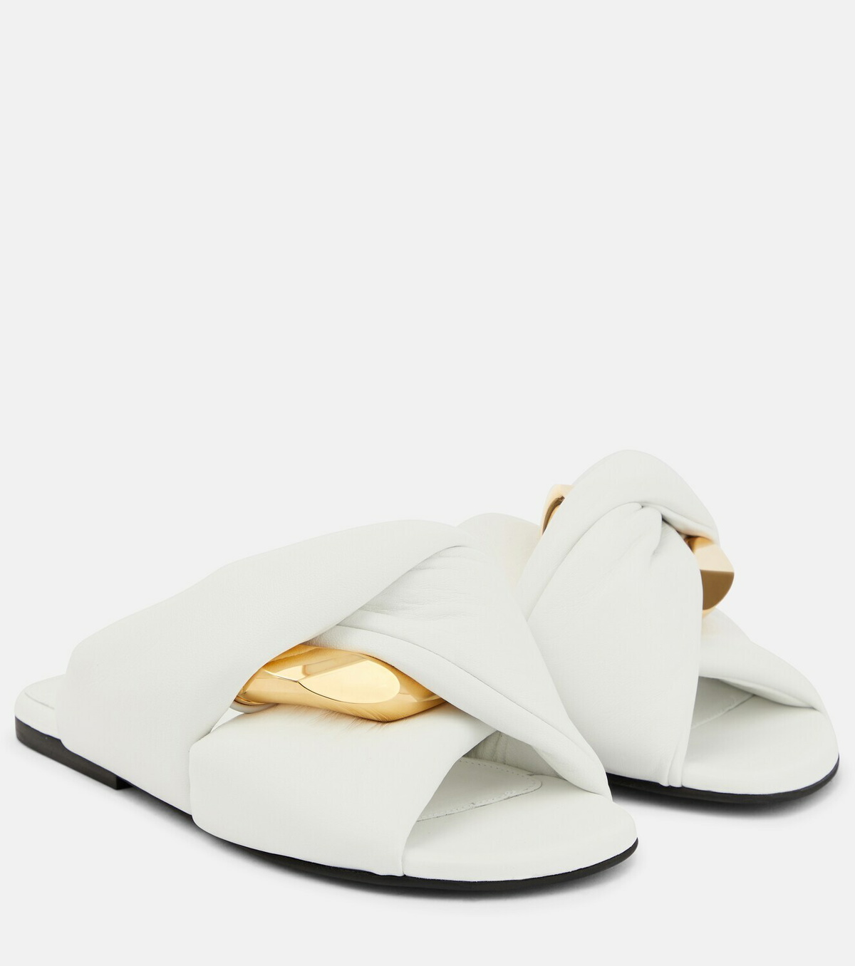 JW Anderson Chain Twist leather sandals JW Anderson