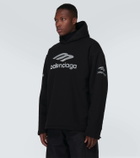 Balenciaga 3B Sports Icon cotton fleece hoodie
