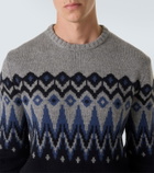 Bogner Ron Fair Isle cashmere sweater