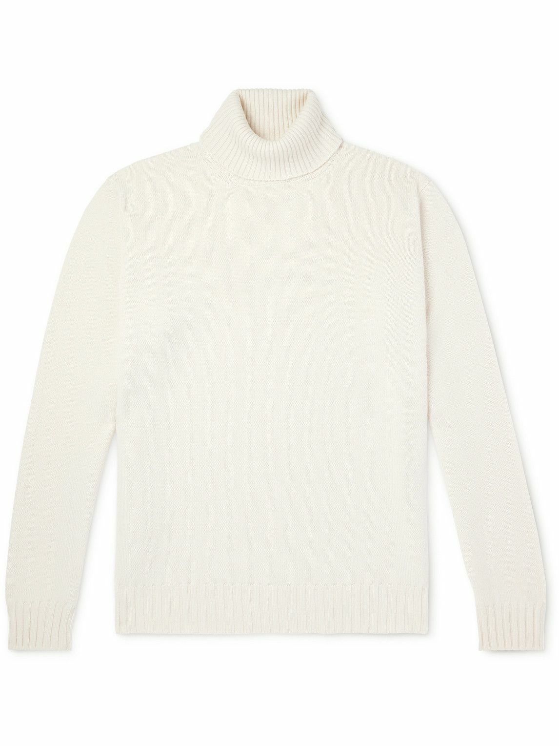 Thom Sweeney - Cashmere Rollneck Sweater - Neutrals