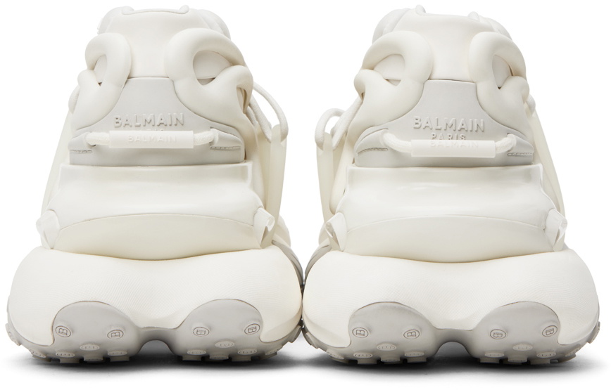 Balmain White Unicorn Sneakers