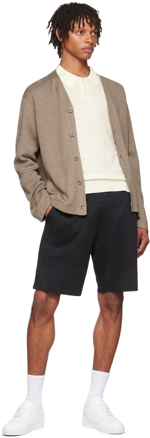 Theory Brown Cannes Cardigan