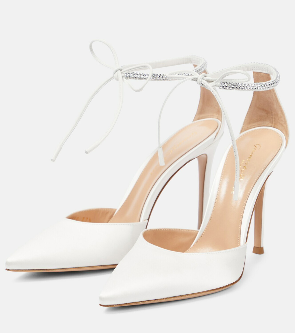 Gianvito Rossi Montecarlo D'Orsay 105 suede pumps