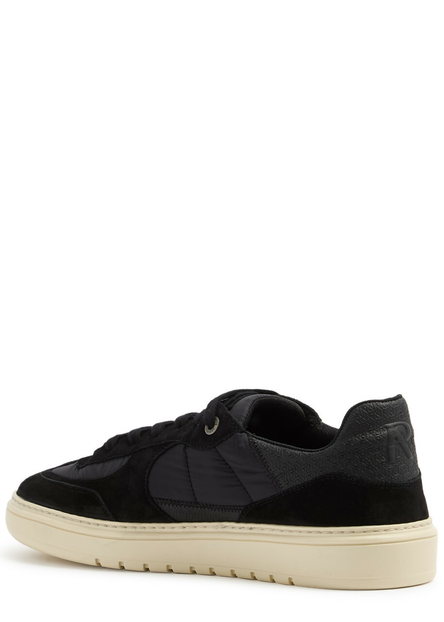 Represent Virtus Panelled Nylon Sneakers Black